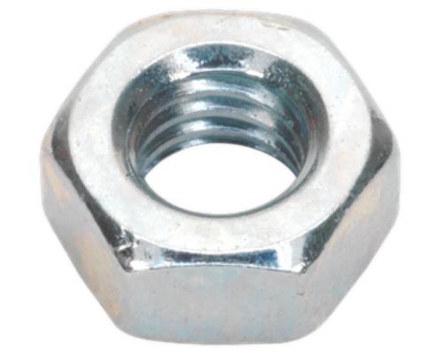 Sealey Steel Nut M6 Zinc DIN 934 Pack of 100 SN6 - SN6Image1.jpg