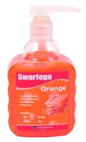 450ml SWARFEGA ORANGE PUMP Hand Cleaner DEBSOR400MP - SOR400MP.jpg