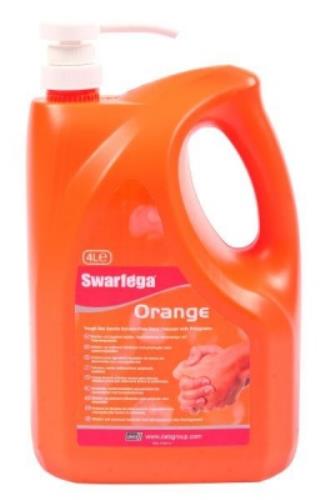 SWARFEGA ORANGE PUMP 4 Litre Hand Cleaner DEBSOR4LMP - SOR4LMP.jpg