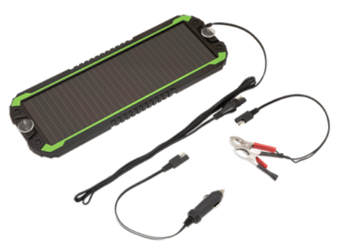 Sealey 12V/1.5W Solar Power Panel (Amorphous) Output: 12V/1.5W SPP01-SEA - SPP01Image1.png