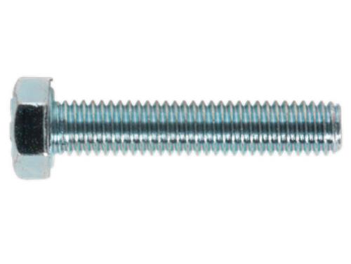 Sealey HT Setscrew M5 x 25mm 8.8 Zinc DIN 933 Pack of 50 SS525 - SS525Image1.jpg