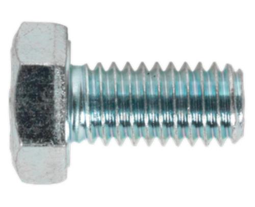 Sealey HT Setscrew M6 x 12mm 8.8 Zinc DIN 933 Pack of 50 SS612 - SS612Image1.jpg