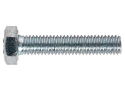 Sealey HT Setscrew M6 x 30mm 8.8 Zinc DIN 933 Pack of 50 SS630 - SS630Image1.jpg