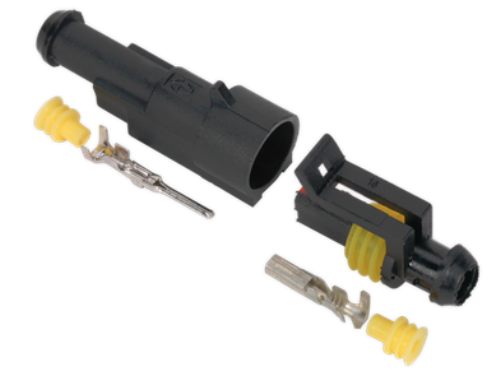 Sealey 1-Way Superseal Male and Female Connector SSC1MF-SEA - SSC1MFImage1.png