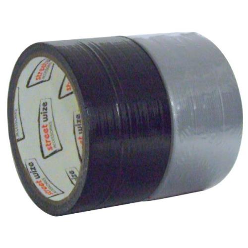 Streetwize GAFFA / DUCT TAPE BLACK 50MM X 10 Metres STRST/C1BK - ST-C1BK-SIL.JPG