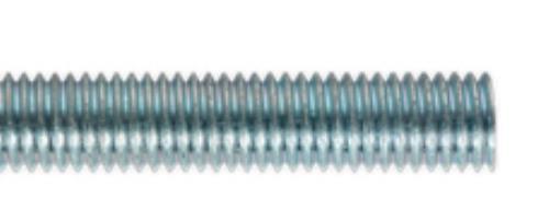 Sealey Studding M6 x 1m Zinc DIN 975 Pack of 5 Rods STUD6 - STUD6Image2.jpg