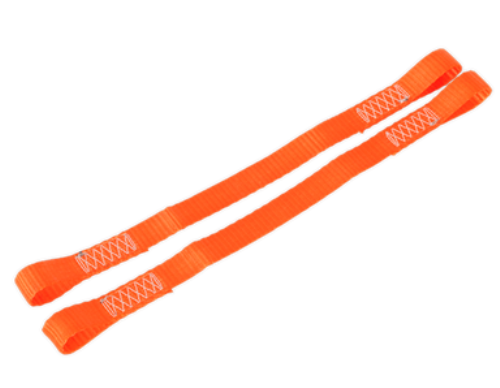 Sealey Tie Down Securing Loop (webbing) 1500kg - Pair in Orange TDL02-SEA - TDL02Image1.png