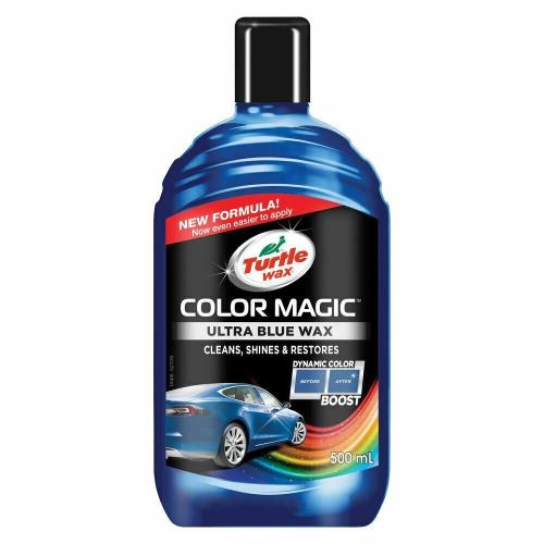 Turtle Wax Color Magic Plus Ultra Blue Wax 500ml U 52709 - TurtleWaxColourMagicBlue.jpg