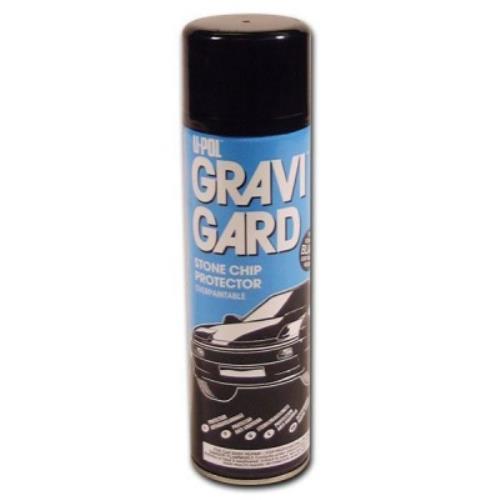 U-Pol GRAVIGARD BLACK STONE CHIP PROTECTOR AEROSOL 500ml UPOGRAVA/B - UPOGRAVA-B.jpg