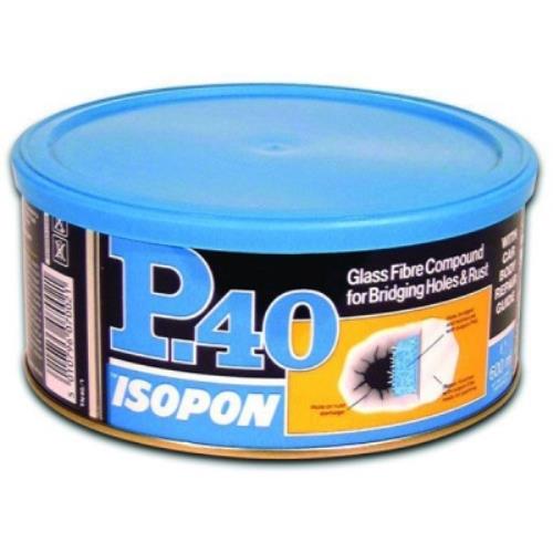 U-Pol Isopon P40 BODY FILLER Glassfibre Compound P40/1 - UPOP40-1.jpg