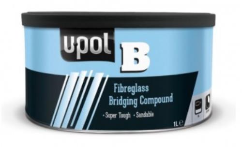 U-POL B Glass Fibre Bridging Compound Yellow 1.85 Litre Tin UPOLB/4 - UpolBGlassFibreBridging.jpg