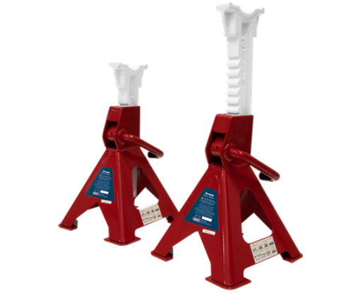 Sealey Ratchet Type Axle Stands (Pair) 3 Tonne Capacity per Stand VS2003-SEA - VS2003Image1.png