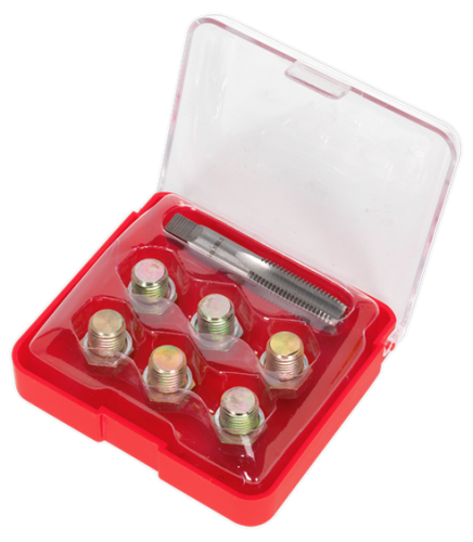 Sealey Oil Drain Plug Thread Repair Set - Tap Size M13 x 1.5mm VS613-SEA - VS613Image2.png
