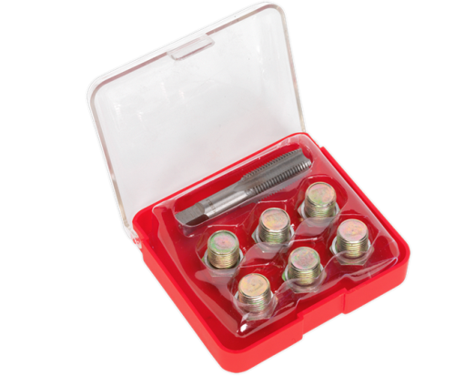 Sealey Oil Drain Plug Thread Repair Set - Tap Size:M15 x 1.5mm VS615-SEA - VS615Image1.png