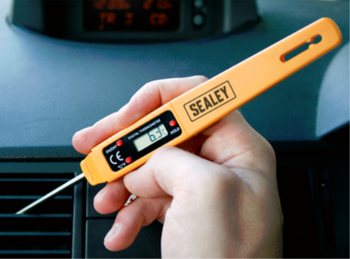 Sealey Mini Digital Thermometer with sensor in the tip °C and °F VS906-SEA - VS906Image3.png