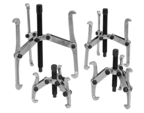 Sealey Drop-forged 4 Piece Triple Leg Gear Reversible Puller Set VS95-SEA - VS95Image1.png