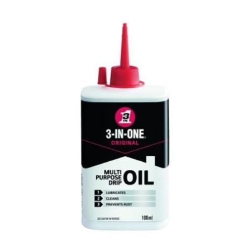 WD40 3 in 1 Multi Purpose Drip Oil 100ml WD40 Lubricants WDF44003 - WDF44003.jpg