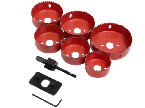 Sealey 9 Piece Downlight Hole Saw Kit Ø51 to 86mm WDLK-SEA - WDLKImage1.png