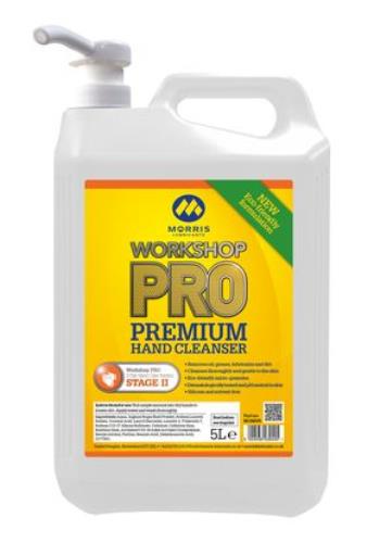 Morris Lubricants Workshop PRO Premium Hand Cleanser 5 Litre MOM005-MOR - WSP_Hand_Care_Hand_Cleanser_5L_New.jpg