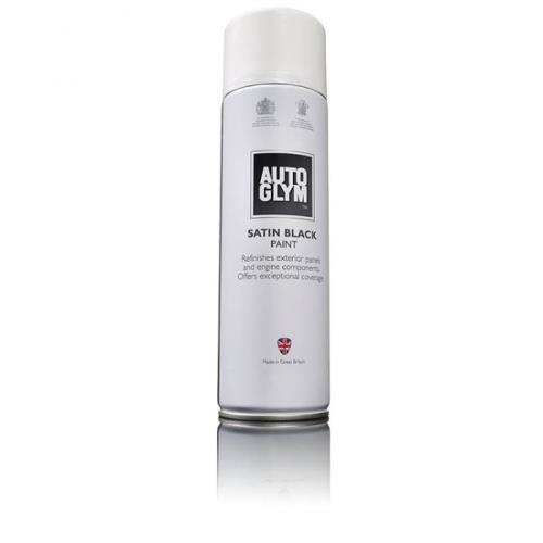 Autoglym Satin Black Paint 450ml Spray Paint 25012B - autoglymSATINBLACKpaint.jpg