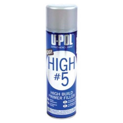 U-Pol HIGH BUILD PRIMER DARK GREY 450ML Spray Paint HIGHDG/AL - high-build-primer-gray_1359815.jpg