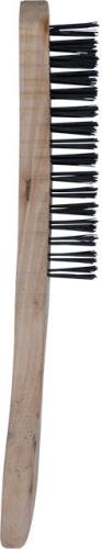 Jefferson Wooden Handle Mild Steel Wire Brush JEFBRWCS01-JEFF - jefbrwcs01_2.jpg
