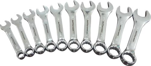 Jefferson 10 Piece Stubby Spanner Set Metric (10-19mm) JEFCSS10ST-JEFF - jefcss10st__2.jpg