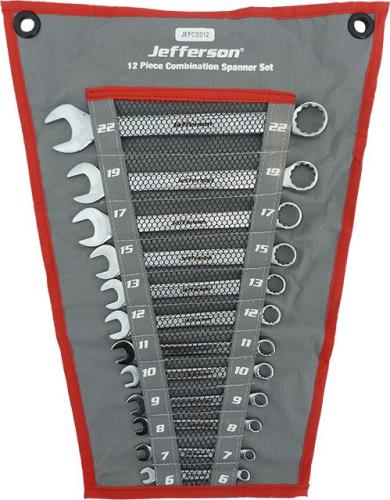Jefferson Metric 12 Piece Combination Spanner Set JEFCSS12-JEFF - jefcss12_2.jpg