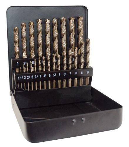 Jefferson M35 Cobalt 25 Piece Drill Bit Set in Black Metal Box JEFDBSG25M35-JEFF - jefdbsg25m35_2.jpg