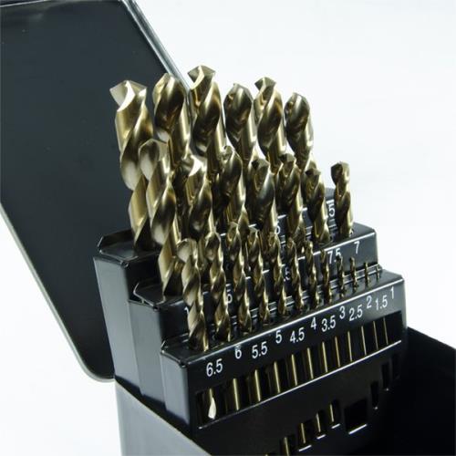 Jefferson M35 Cobalt 25 Piece Drill Bit Set in Black Metal Box JEFDBSG25M35-JEFF - jefdbsg25m35__2.jpg