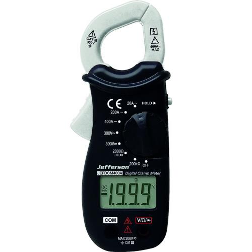 Jefferson 400A Clamp-on Meter - Ammeter (up to 400A AC) JEFDCM400A-JEFF - jefdcm400a_1.jpg