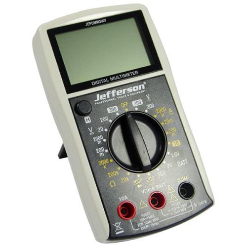 Jefferson 300V Digital Multimeter (CAT III) digit LCD display JEFDMM300V-JEFF - jefdmm300v__1.jpg