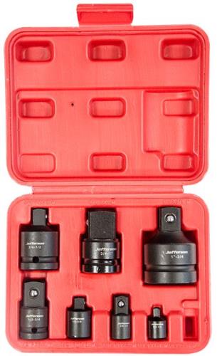Jefferson 8 Piece 1/2 Inch Drive Impact Adaptor Set JEFIADPS12-02-JEF - jefiadps12-02_2.jpg