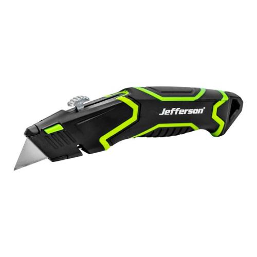 Jefferson Zinc Utility Knife Soft-touch TPR Grip (10 Blades) JEFKFZUTI-JEFF - jefkfzuti.jpg
