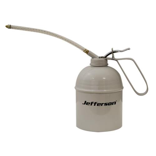 Jefferson 1000cc Heavy-Gauge Tin-Coated Steel Oil Can JEFLUOCAN1000-JEF - jefluocan1000_2.jpg