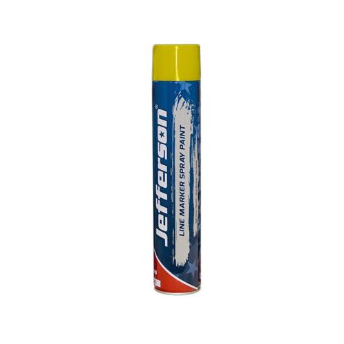 Jefferson 750ml Yellow Line Marker Spray Paint JEFMLINE-Y-JEFF - jefmline-y_2.jpg