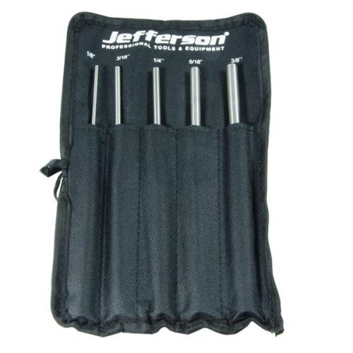 Jefferson 5 Piece Extra Long Parallel Pin Punch Set JEFPPPS05EL-JEFF - jefppps05el__1_1.jpg