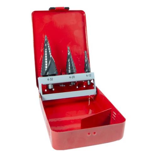 Jefferson 3 Piece M2 Step Drill Set JEFSTPSM2-03-JEFF - jefstpsm2-03_1_1.jpg