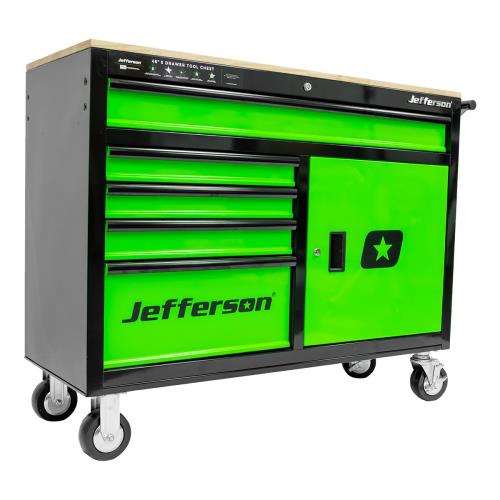 Jefferson 5 Drawer Professional Work Station JEFTB46-5WS-JEFF - jeftb46-5ws.jpg