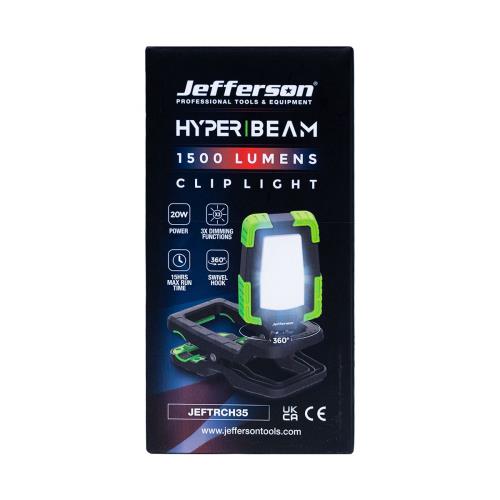 Jefferson HyperBeam 1500 Lumens Clip Light Clamping Arm JEFTRCH35-JEF - jeftrch35_10.jpg