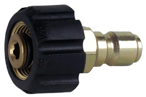 Jefferson M22 Male Swivel to 3/8 Male Plug (quick release) JEFWASHFITT02-JEF - jefwashfitt02_2.jpg