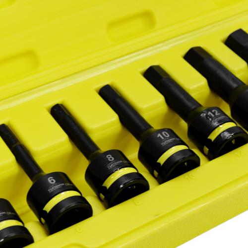 Jefferson Tundra 9 Piece 1/2 Inch Drive Impact Male Hex Set TUNIHEXS12-09M-JE - tunihexs12-09m_1.jpg